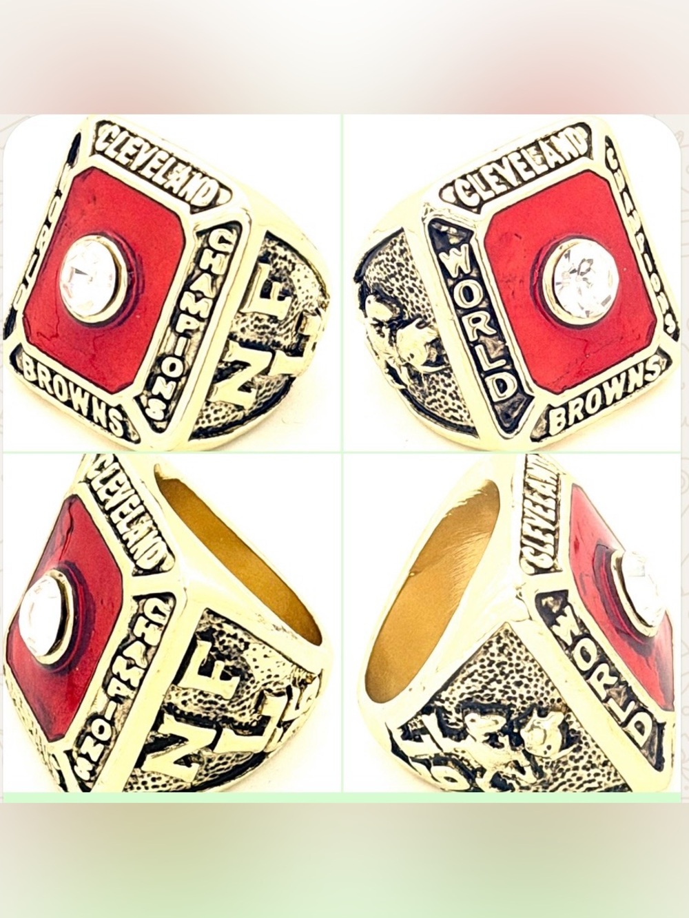 NFL / 1955 Cleveland Browns NFL Championship Ring Replica